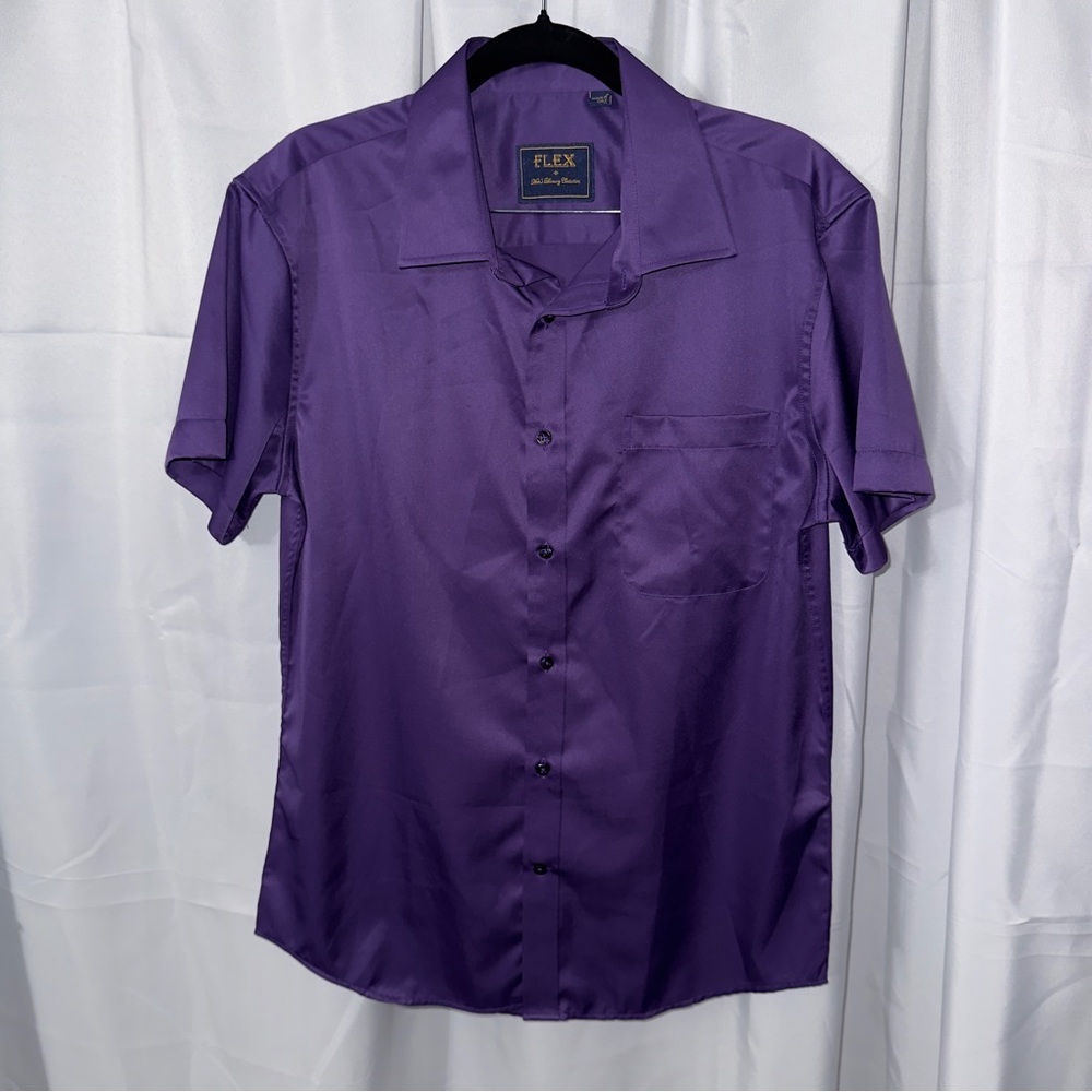Flex Men's Elegant Purple Casual Shirt #227